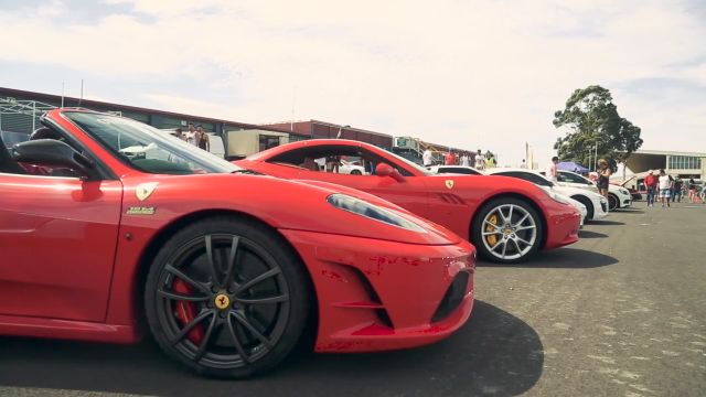 Still from Custom Cars and Coffee Melbourne Event by Stagewolf Productions